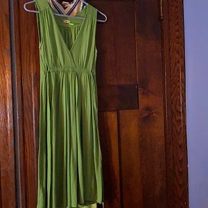 Womens sunwashed midlength dress